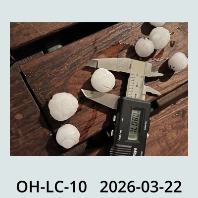 Hail Obs Photo