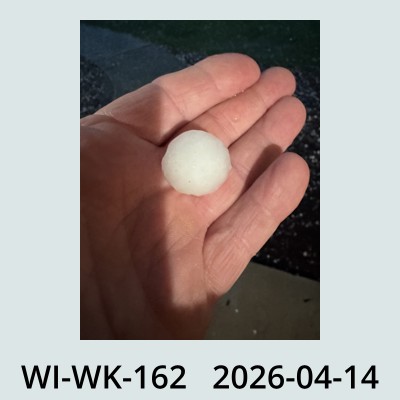Hail Obs Photo