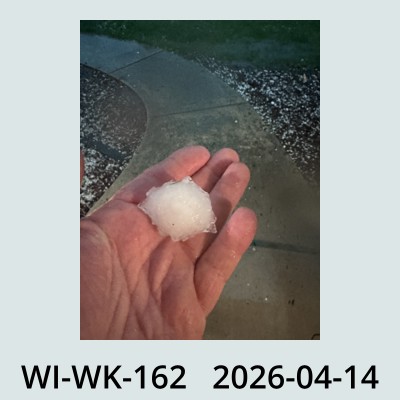 Hail Obs Photo