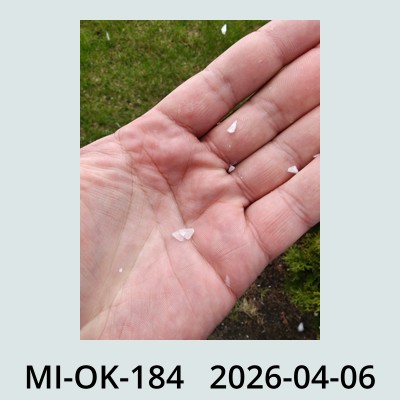 Hail Obs Photo