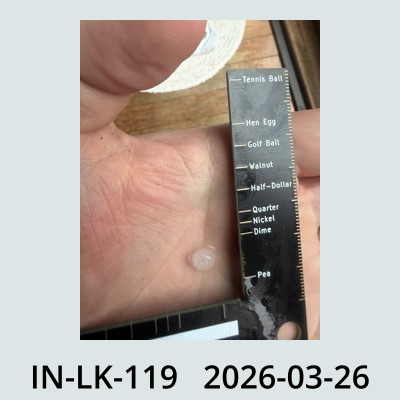 Hail Obs Photo