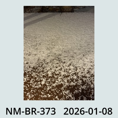 Hail Obs Photo