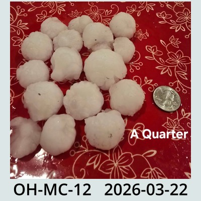 Hail Obs Photo