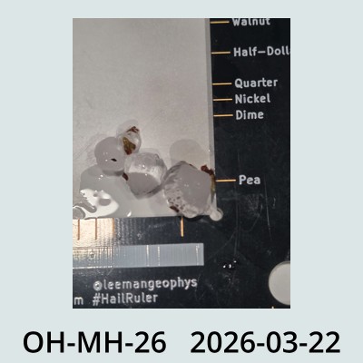 Hail Obs Photo