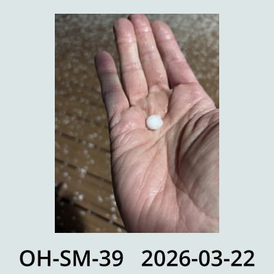 Hail Obs Photo