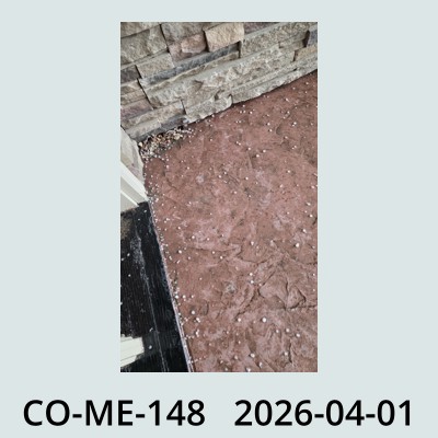 Hail Obs Photo