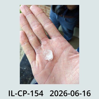 Hail Obs Photo