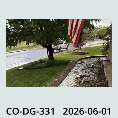 Hail Obs Photo
