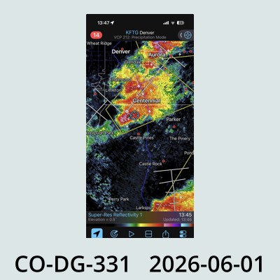 Hail Obs Photo