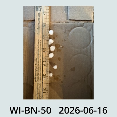 Hail Obs Photo