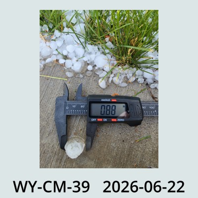 Hail Obs Photo