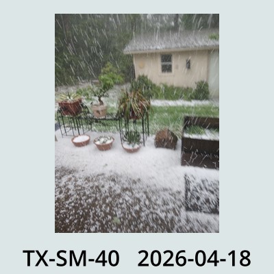 Hail Obs Photo