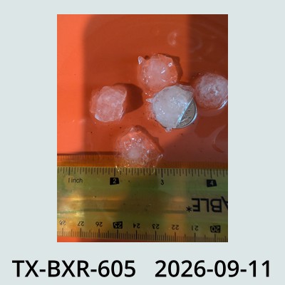Hail Obs Photo