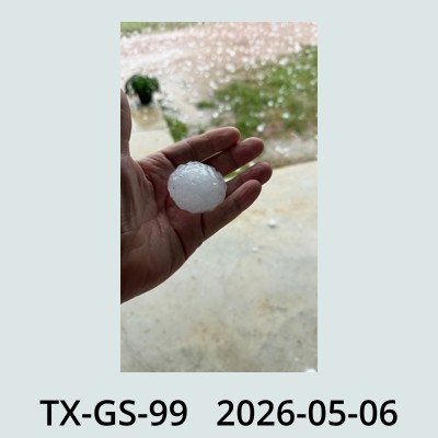 Hail Obs Photo