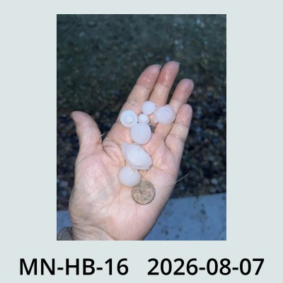 Hail Obs Photo