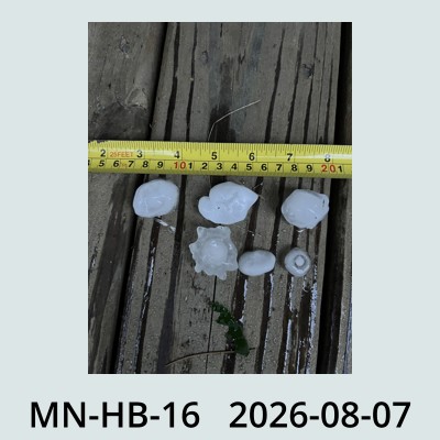 Hail Obs Photo