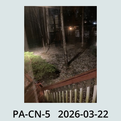 Hail Obs Photo