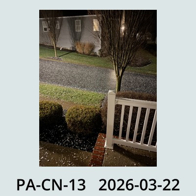 Hail Obs Photo