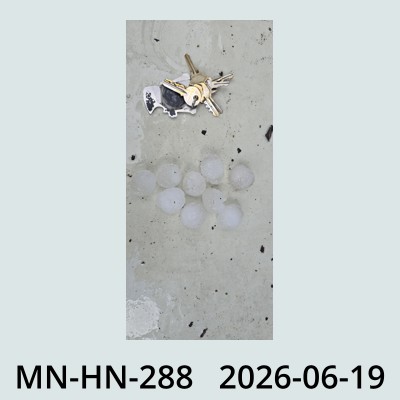 Hail Obs Photo