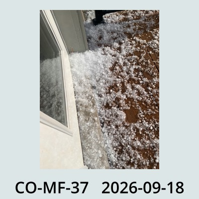 Hail Obs Photo