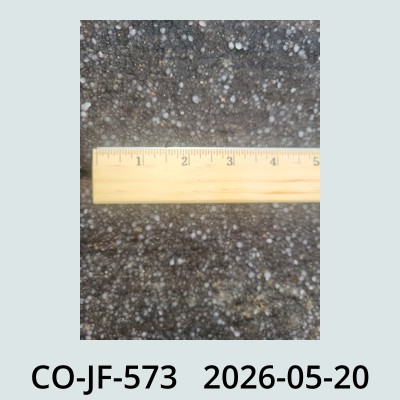 Hail Obs Photo