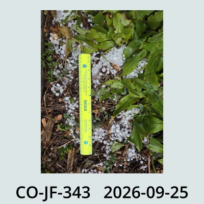 Hail Obs Photo