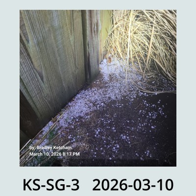 Hail Obs Photo