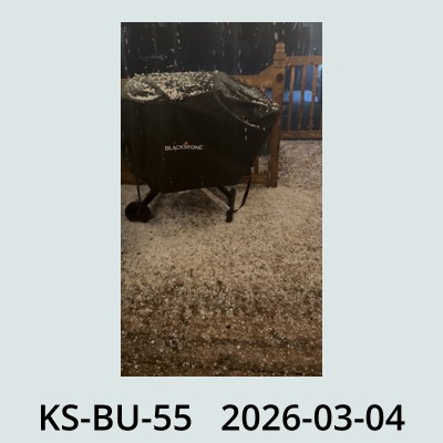 Hail Obs Photo
