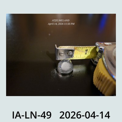 Hail Obs Photo