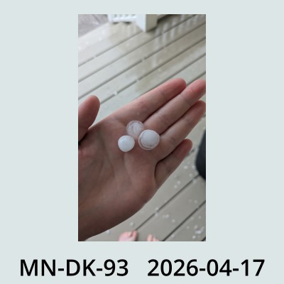 Hail Obs Photo