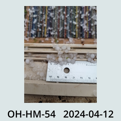 Hail Obs Photo