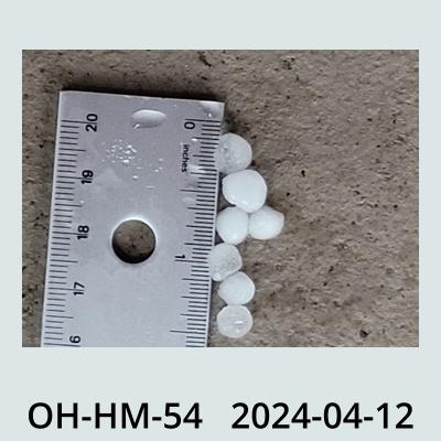 Hail Obs Photo