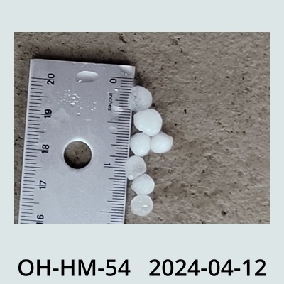 Hail Obs Photo