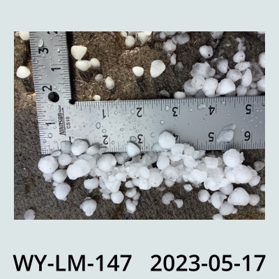 Hail Obs Photo