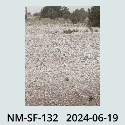 Hail Obs Photo