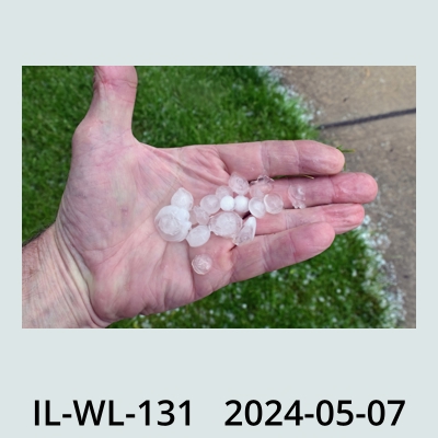 Hail Obs Photo