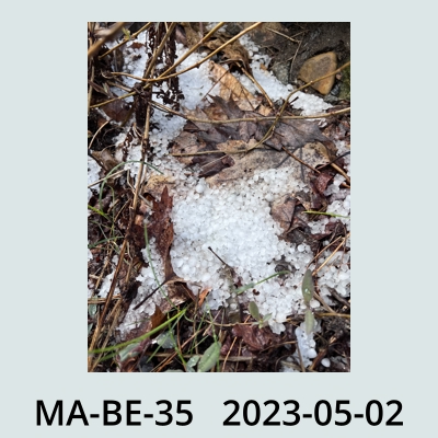 Hail Obs Photo