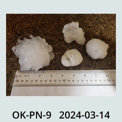 Hail Obs Photo