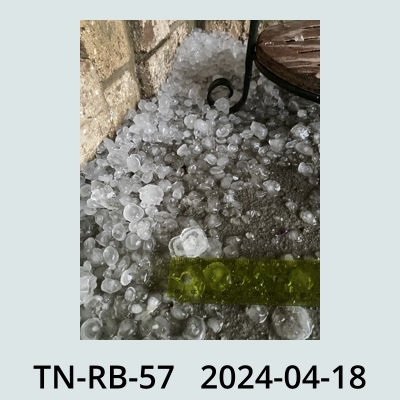 Hail Obs Photo